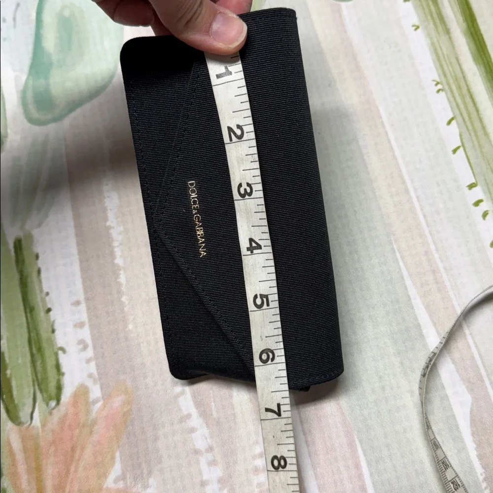 Dolce & Gabbana Black Envelope glass case only